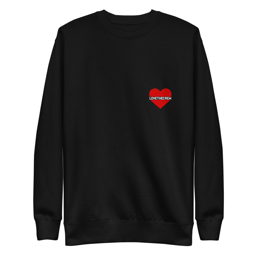Fleece Pullover - LogoHeart w/Crew Jargon – LOVE THE CREW