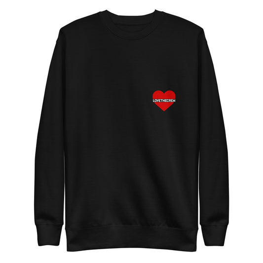 Fleece Pullover - LogoHeart w/Crew Jargon
